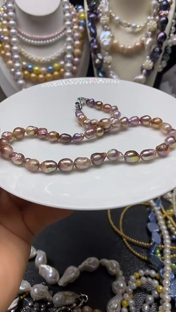 颈饰未镶嵌淡水珍珠多人