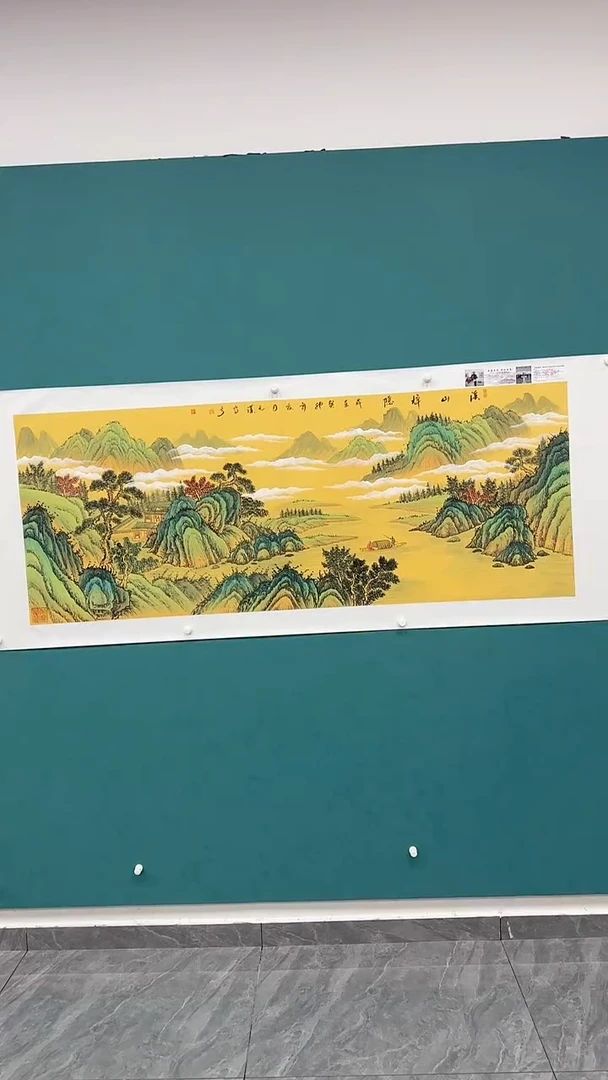 国画溪山棹隐图1111111