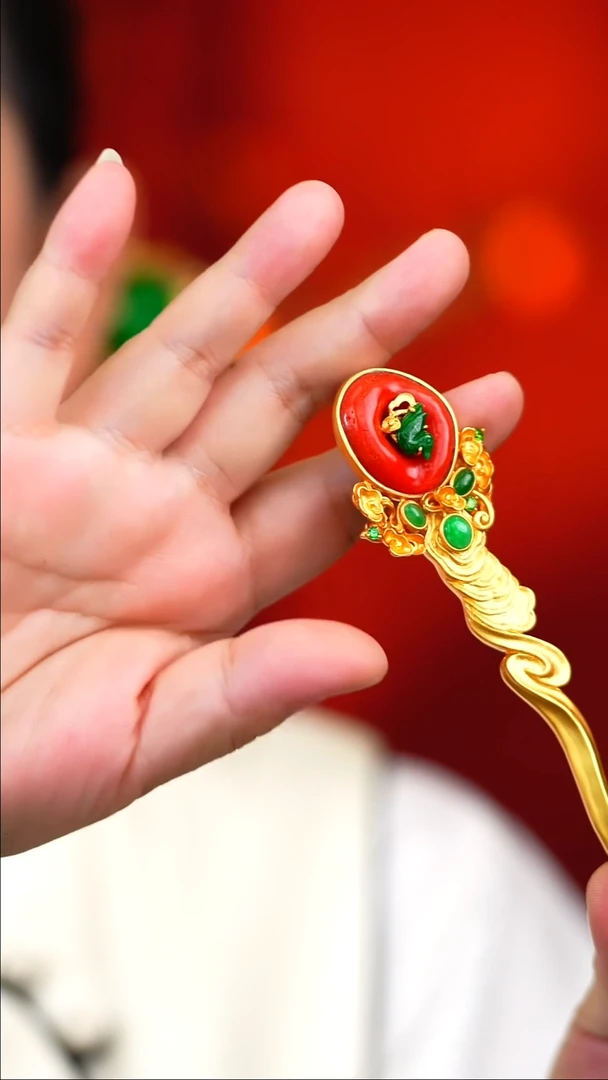 无925银新款发簪