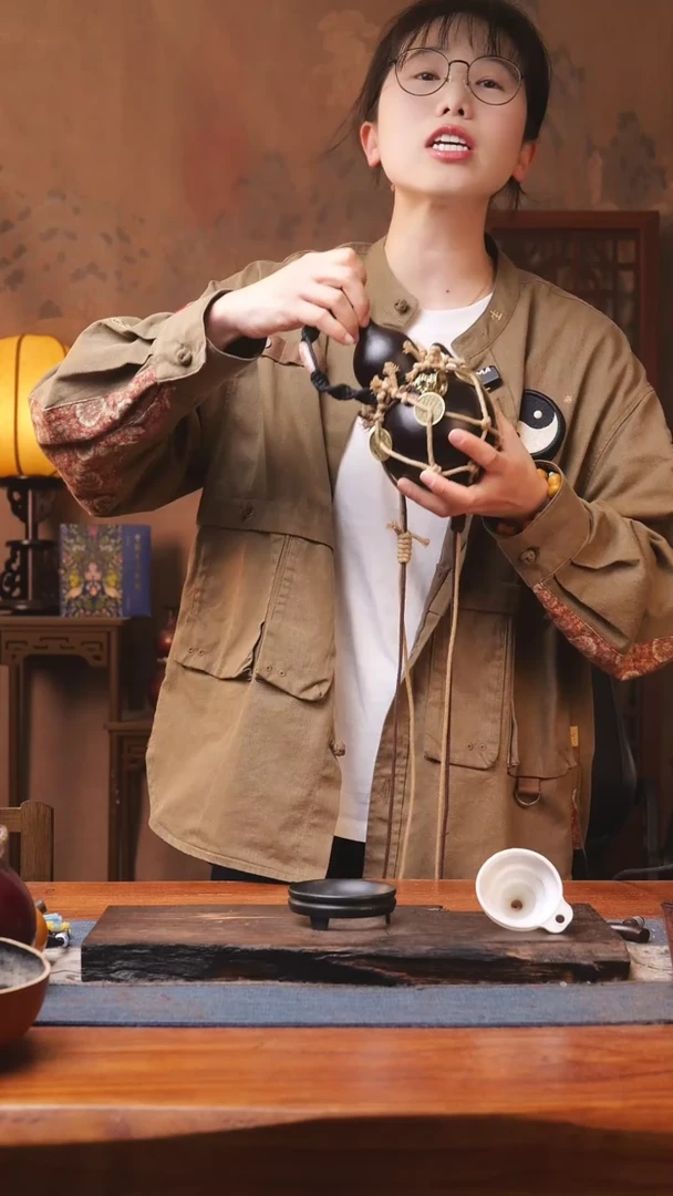 【闪购商品】356号精品大漆葫芦防腐防渗装水茶酒