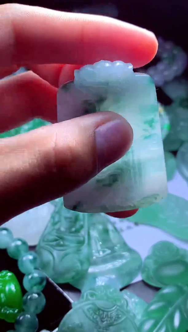 未镶嵌定制翡翠程*#翡翠毛货定制