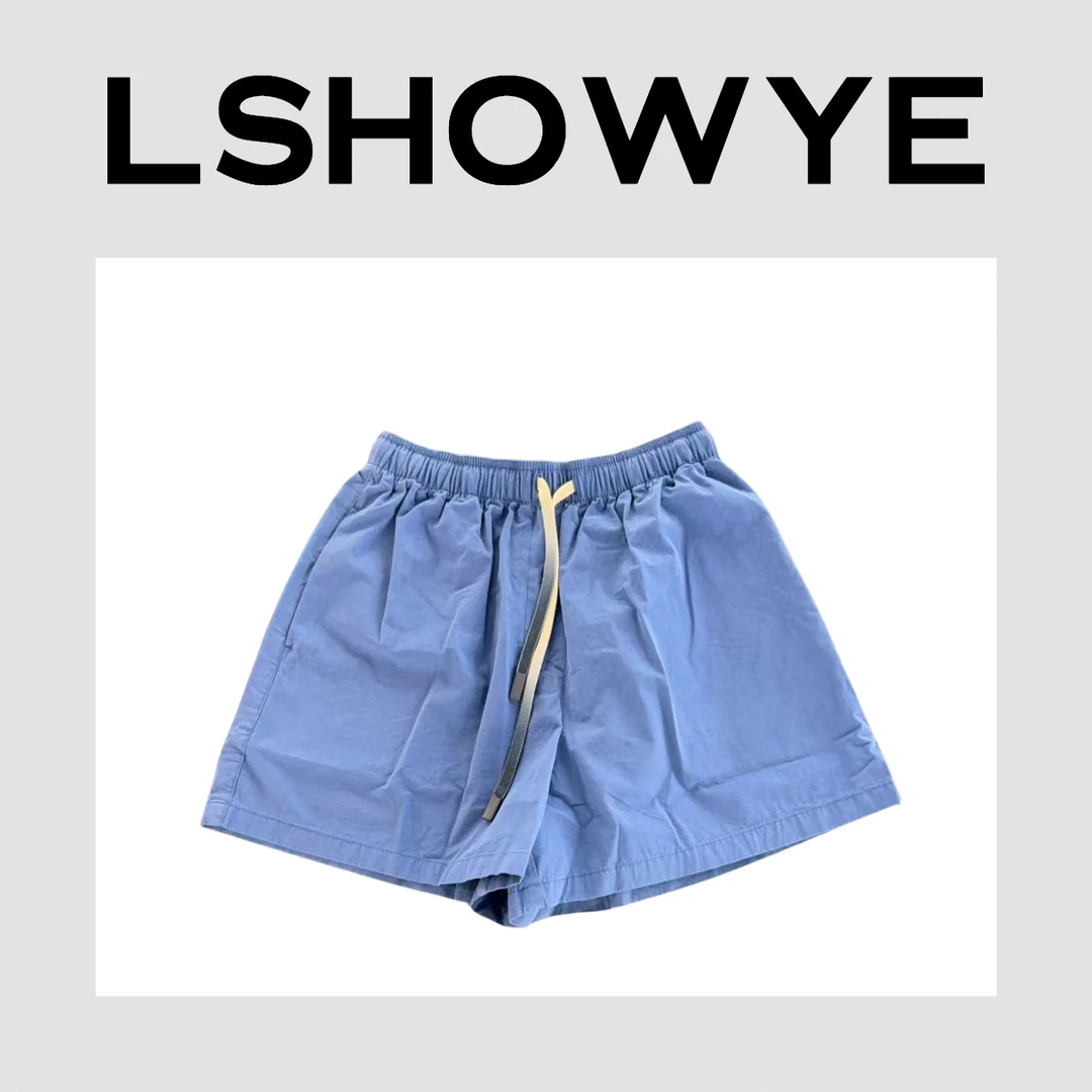 LSHOWYE｜抽绳沙滩短裤 27532
