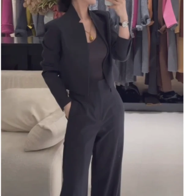 2025春季新款网红同款爆款外套裤子休闲两件套珍惜-33