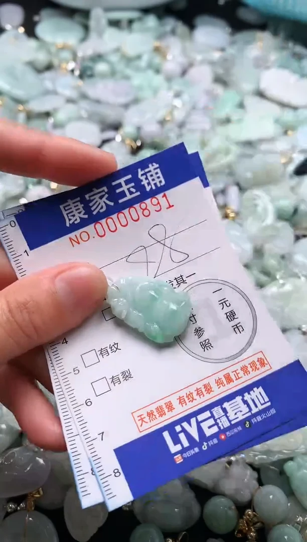 颈饰未镶嵌翡翠891