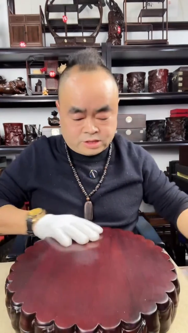 木老李红木工艺品951瑕疵
