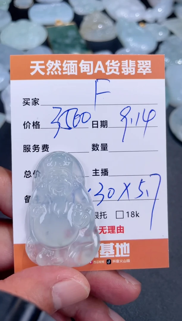 颈饰未镶嵌翡翠F****n翡翠