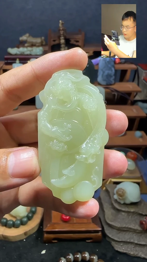 和田玉未镶嵌颈饰38