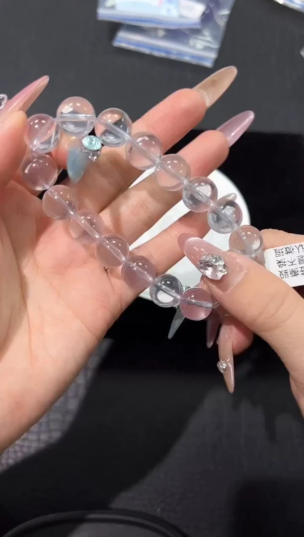 水晶手串未镶嵌83r多样性发其一【1条】默认微瑕