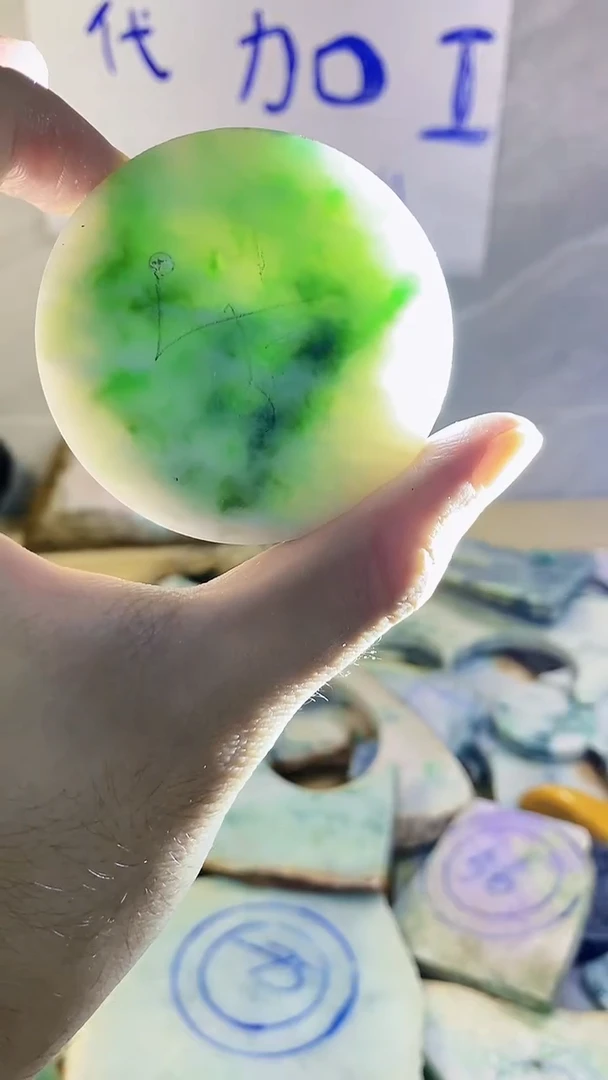 裸石翡翠纯天然翡翠A货281