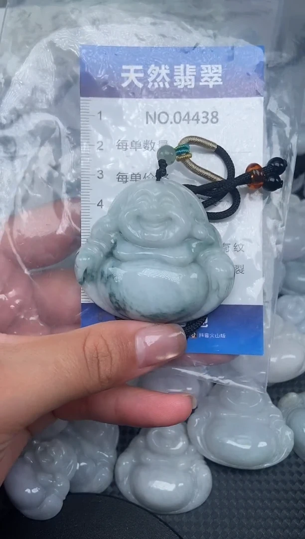 颈饰未镶嵌翡翠纯天然A货翡翠4438