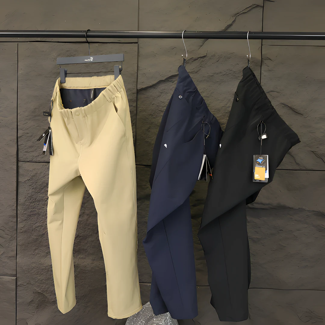 Leavo Johnson冬季加绒男士户外休闲防刮防泼水防风运动裤69107