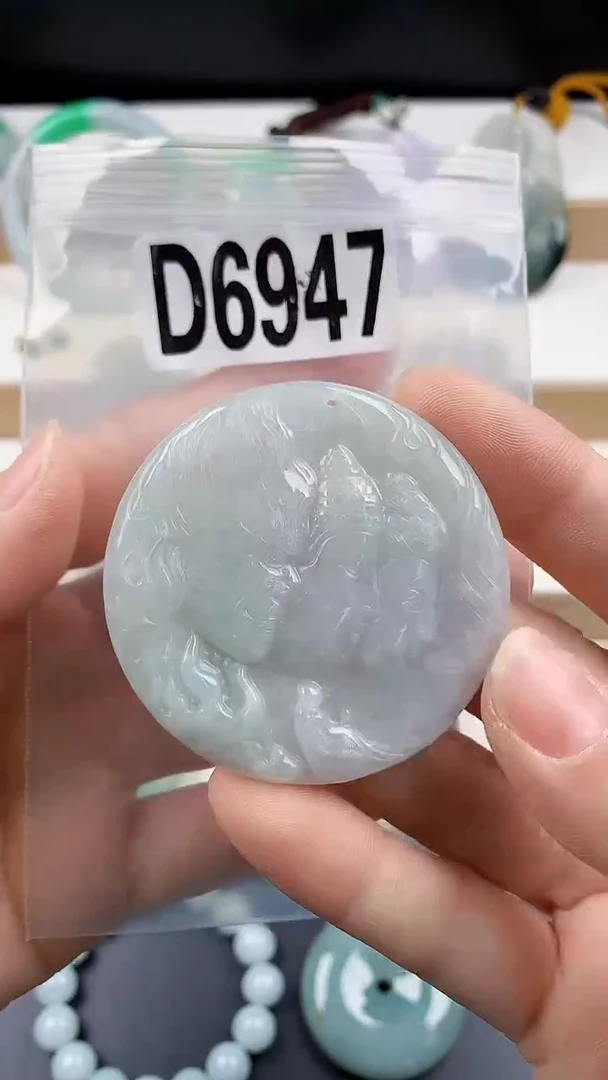 颈饰未镶嵌翡翠天然翡翠吊坠挂件
