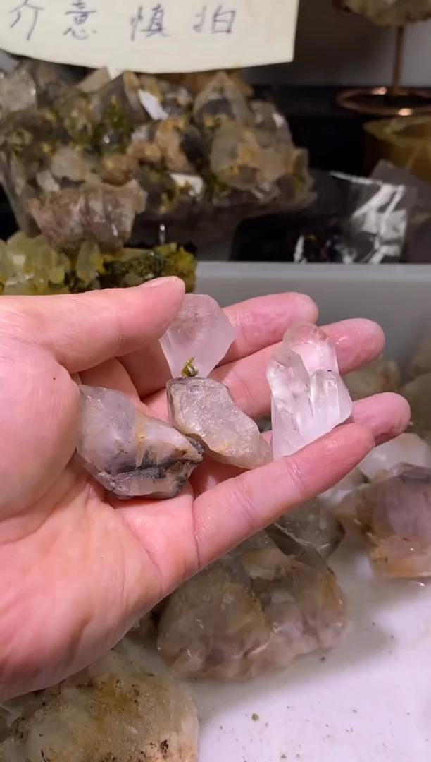 未镶嵌珠宝半成品水晶90号4颗花园