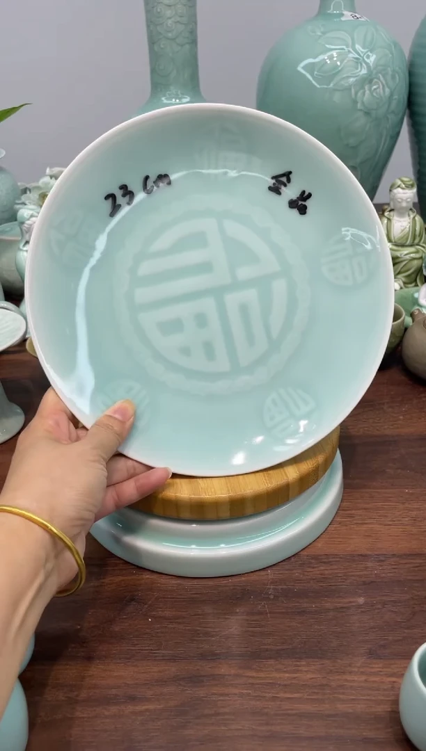 微瑕特价青瓷 慧语瓷坊