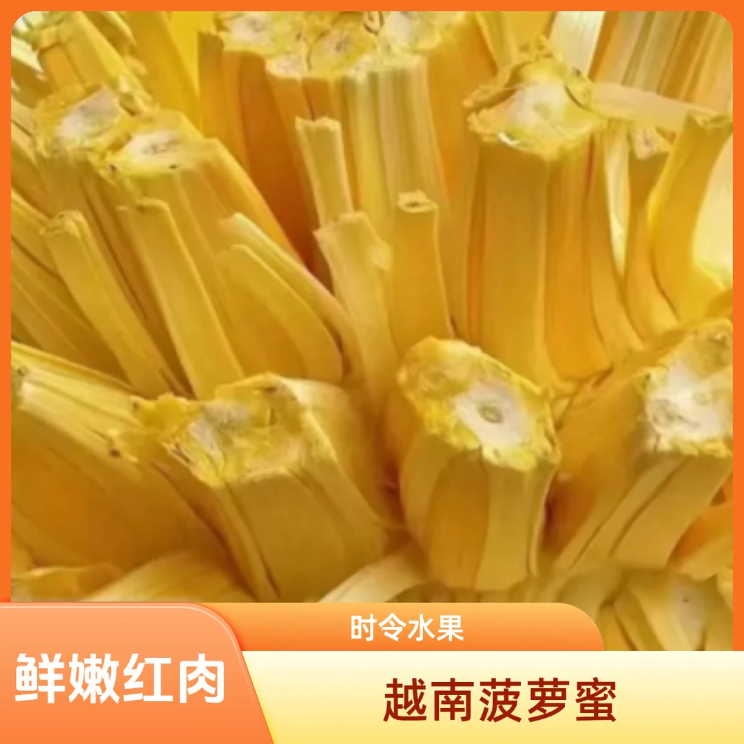 越南进口干苞黄肉菠萝蜜热带时令水果A级果包熟包甜顺丰包邮越南