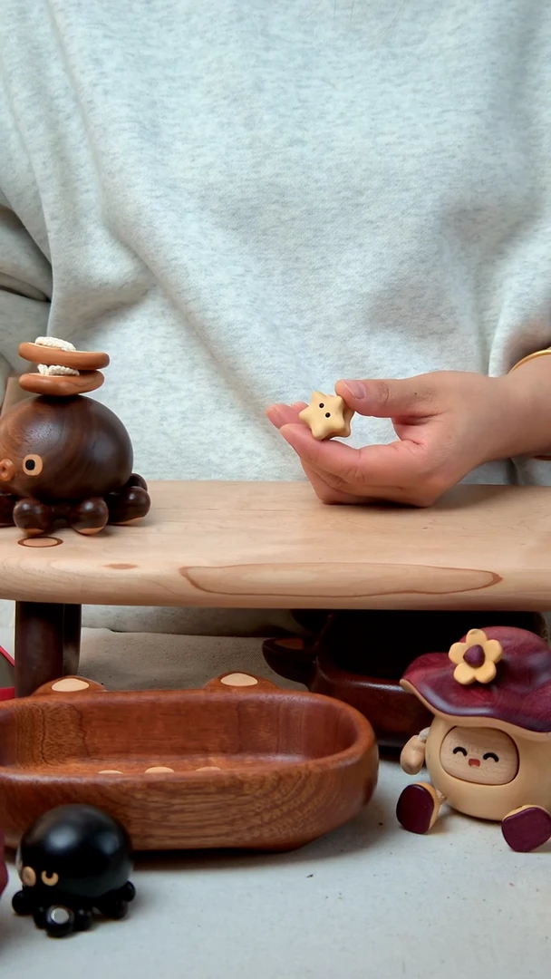 木瑕疵 瑕疵小海星一对装