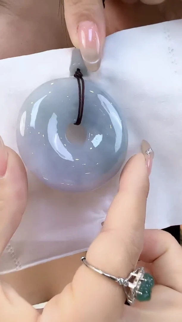 吊坠(不含链)未镶嵌翡翠平安扣（送绳）