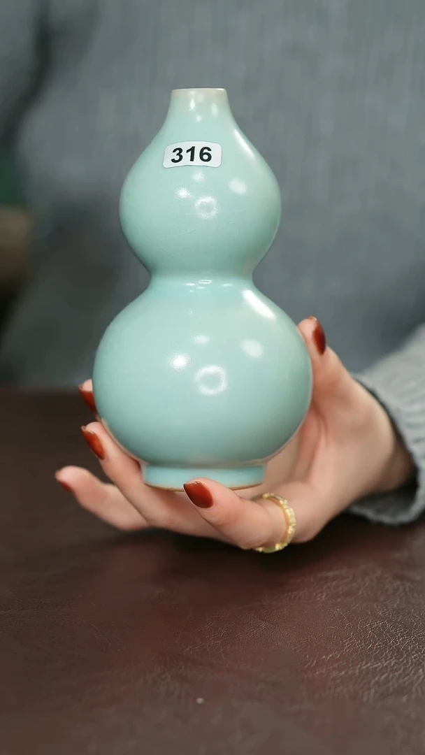 摆件瓷316汝宋汝瓷原矿釉