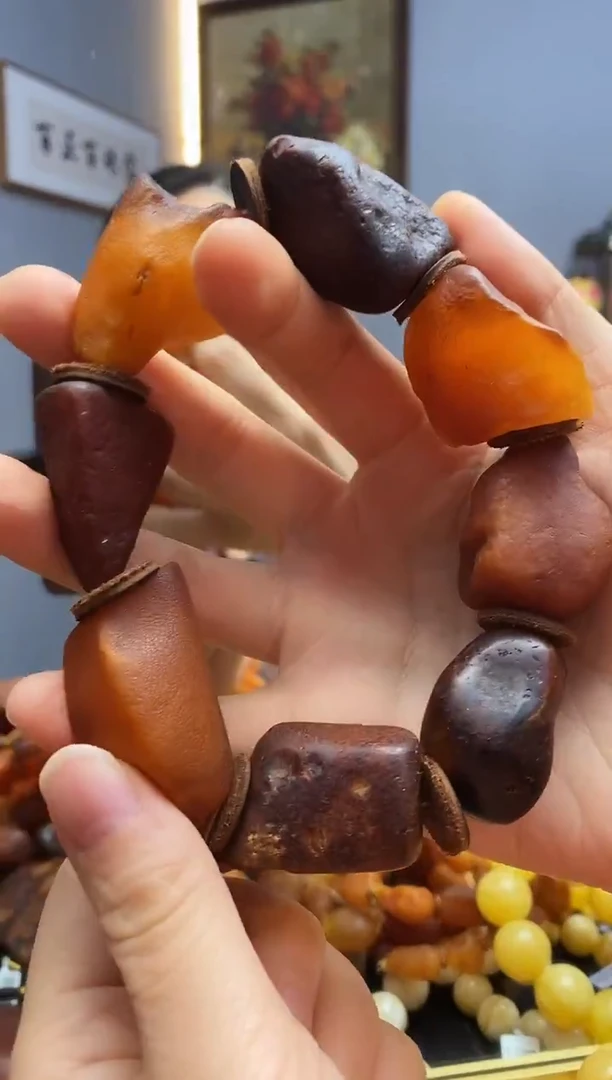 手链琥珀未镶嵌手串