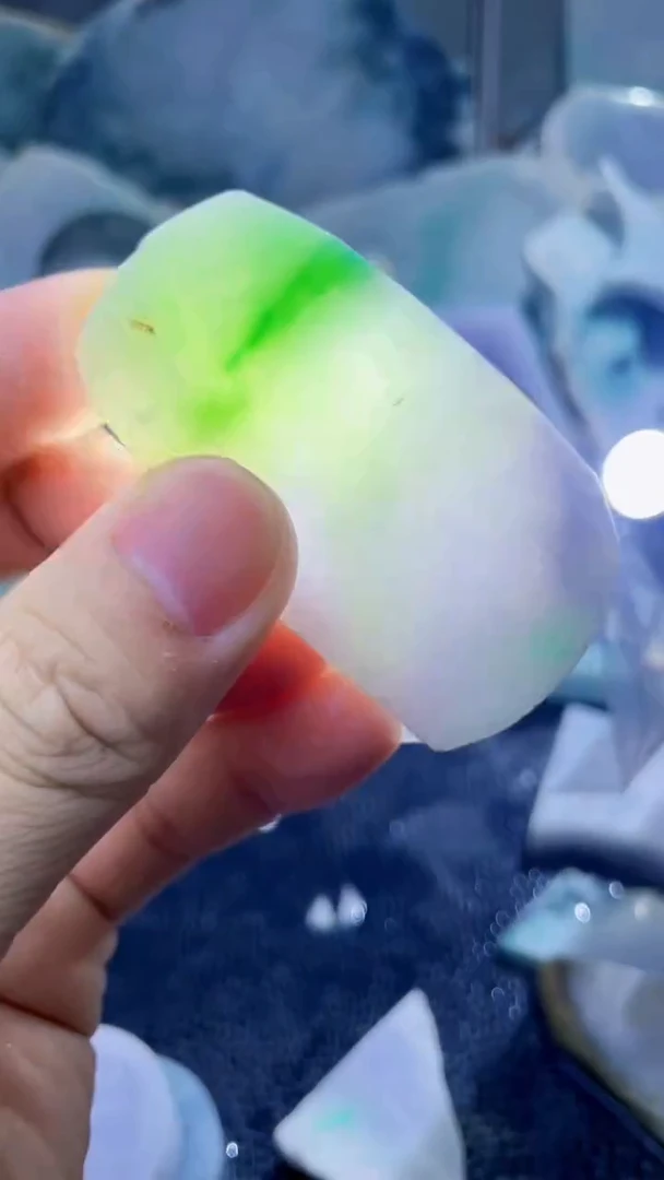 裸石翡翠天然A货翡翠板料