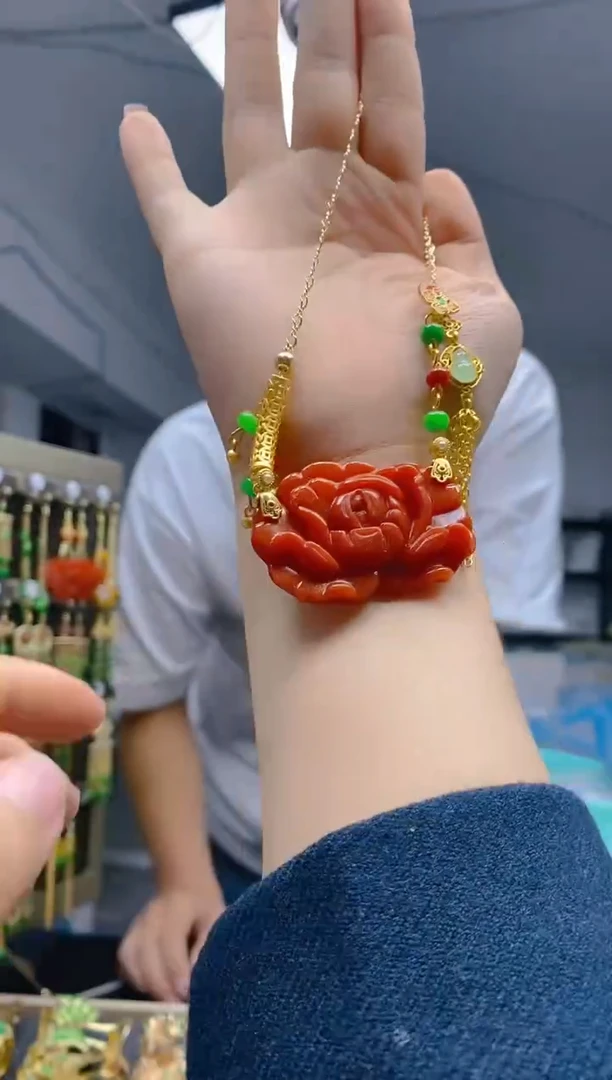 【闪购商品】翡翠耳饰合金270翡翠锁骨链