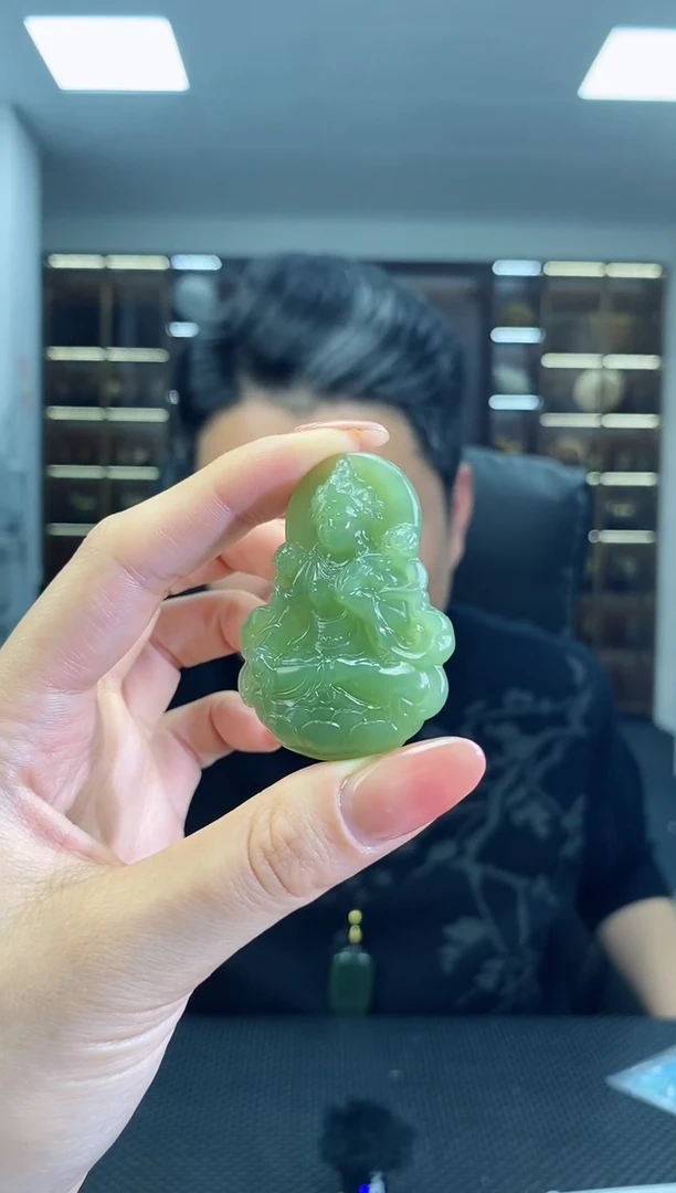 【闪购商品】和田玉颈饰未镶嵌正装度母