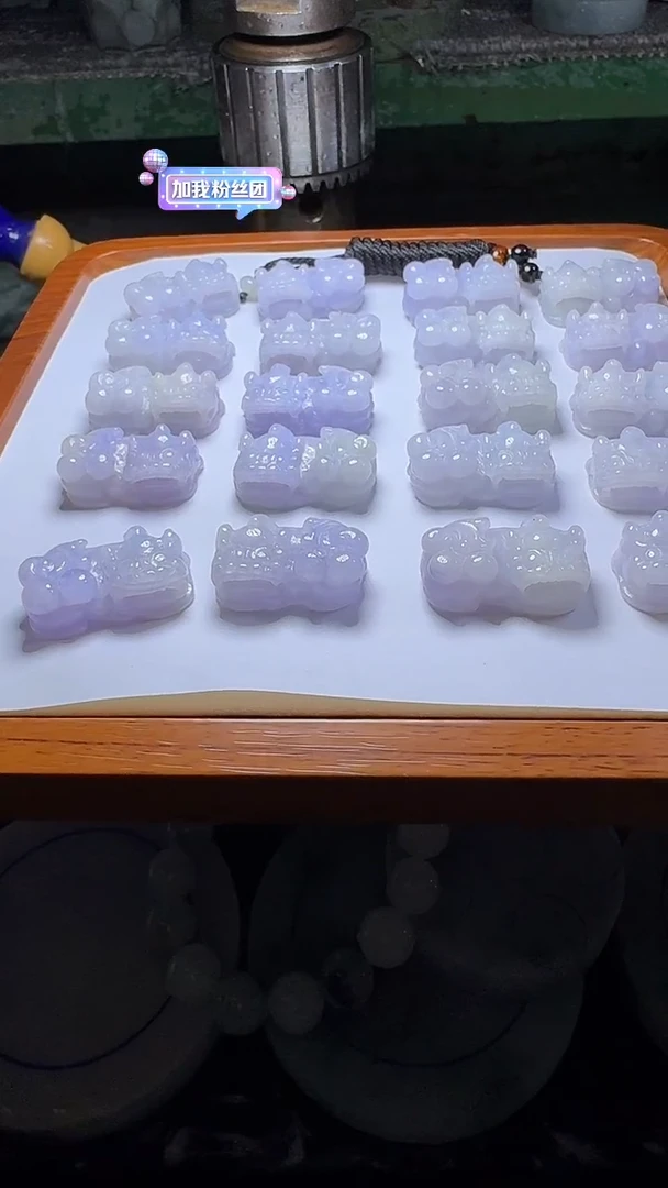 颈饰未镶嵌翡翠貔貅多样性发一件