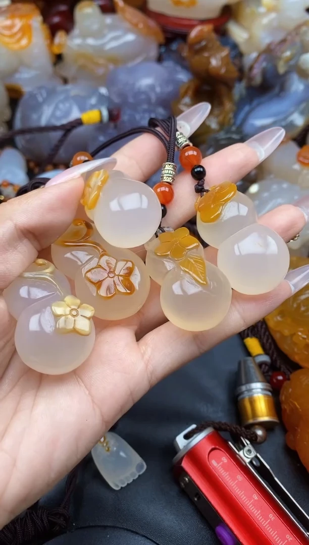 【闪购商品】玛瑙/玉髓颈饰未镶嵌ll