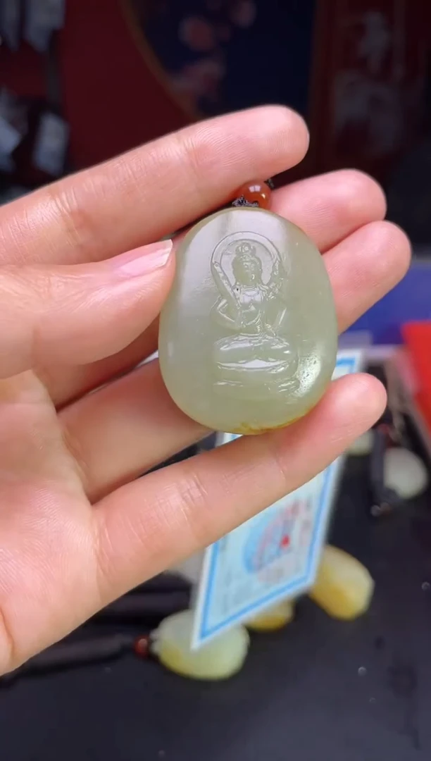 颈饰未镶嵌和田玉123