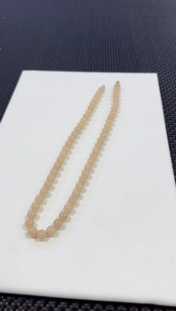 【闪购商品】和田玉项链未镶嵌多样性发一件 约8mm