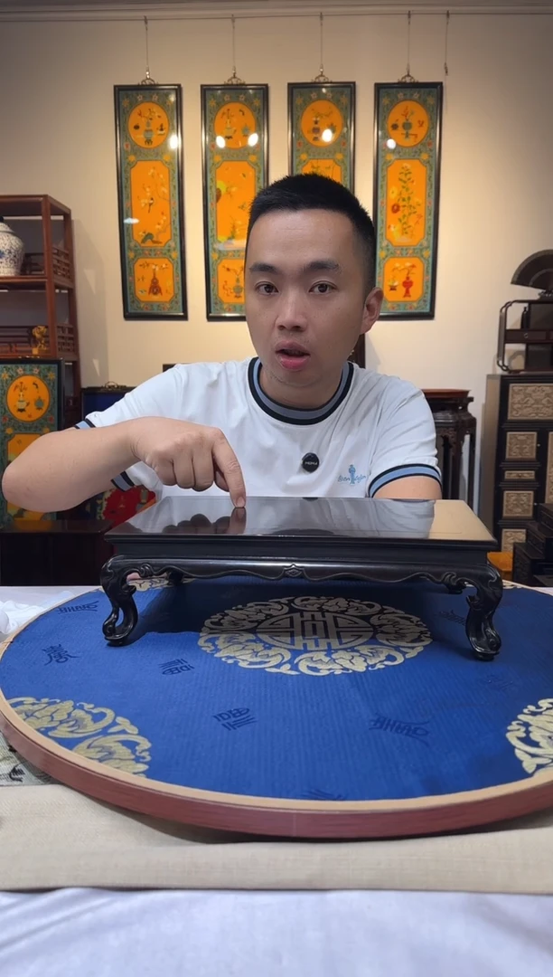 黑酸枝木类成套家具如意几