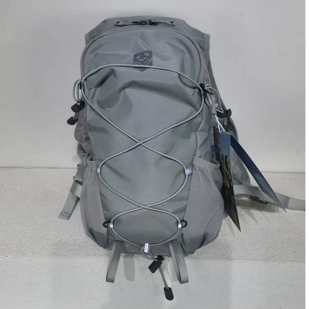 新款16L多功能尼龙跑步背包 安全反光运动背包水袋背包 骑行包