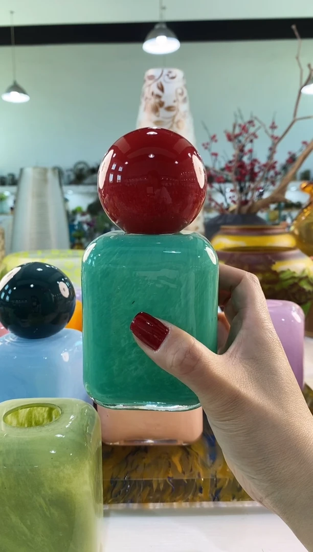 慕忆家手作琉璃花瓶