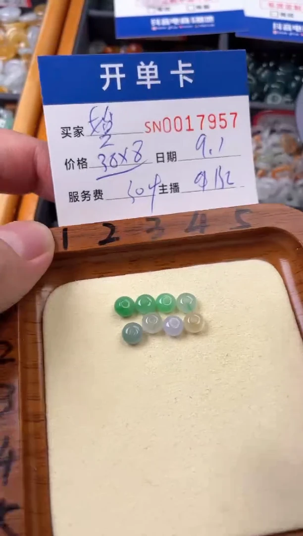 颈饰未镶嵌翡翠媛*0017957