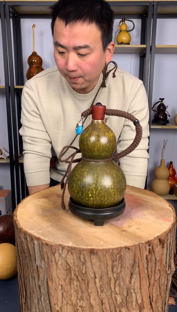 天然大漆酒葫芦一物一拍