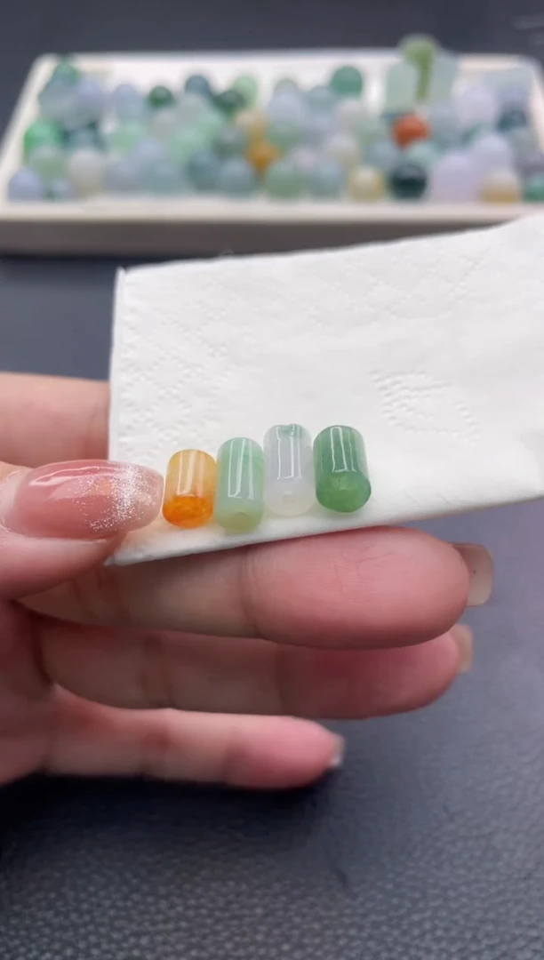 【闪购商品】定制翡翠未镶嵌珠子