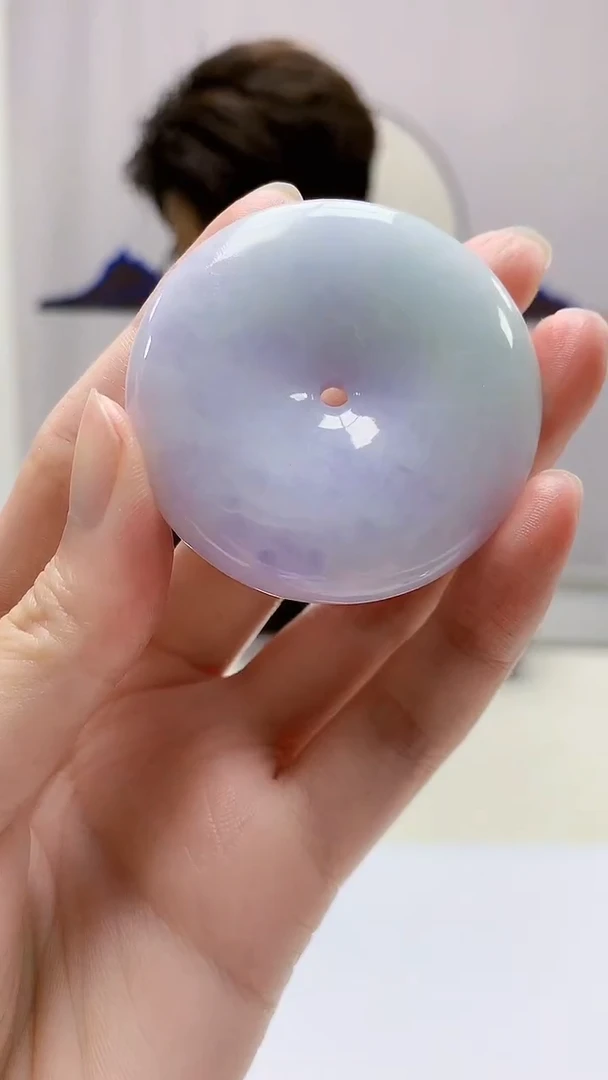 定制翡翠未镶嵌5159zm-毛货挂件86扣子