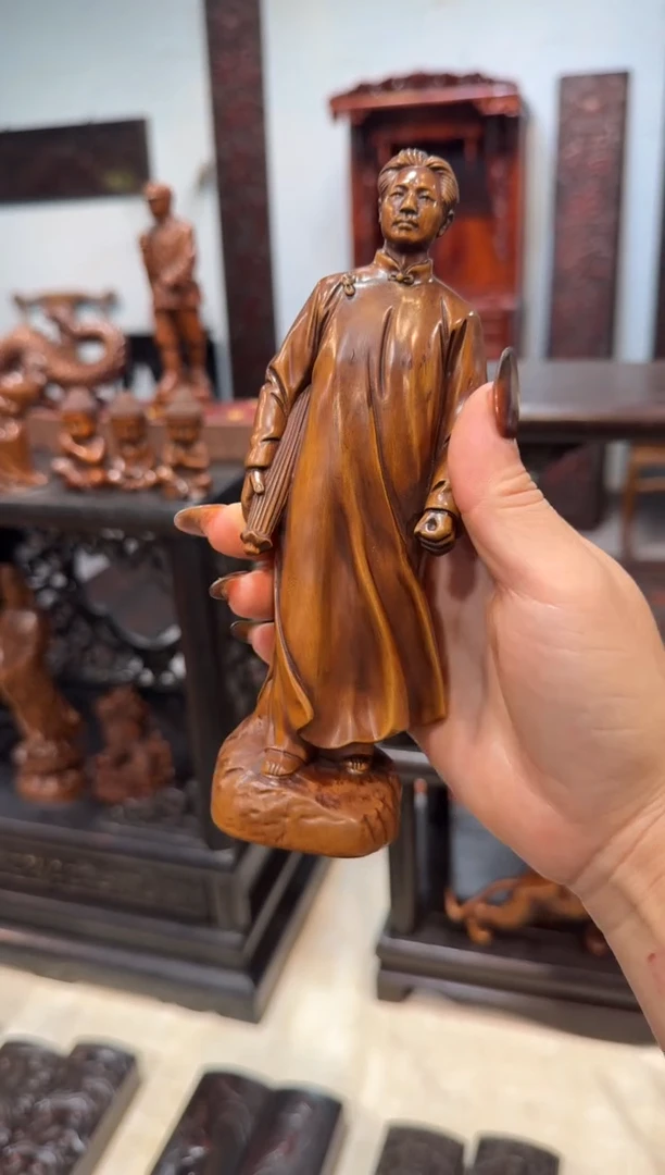 木黄杨 人物摆件