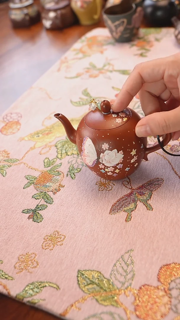 茶壶紫砂大红袍  美人肩