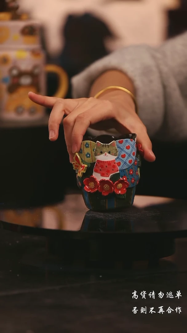 陶瓷景德镇可爱设计师款陶瓷