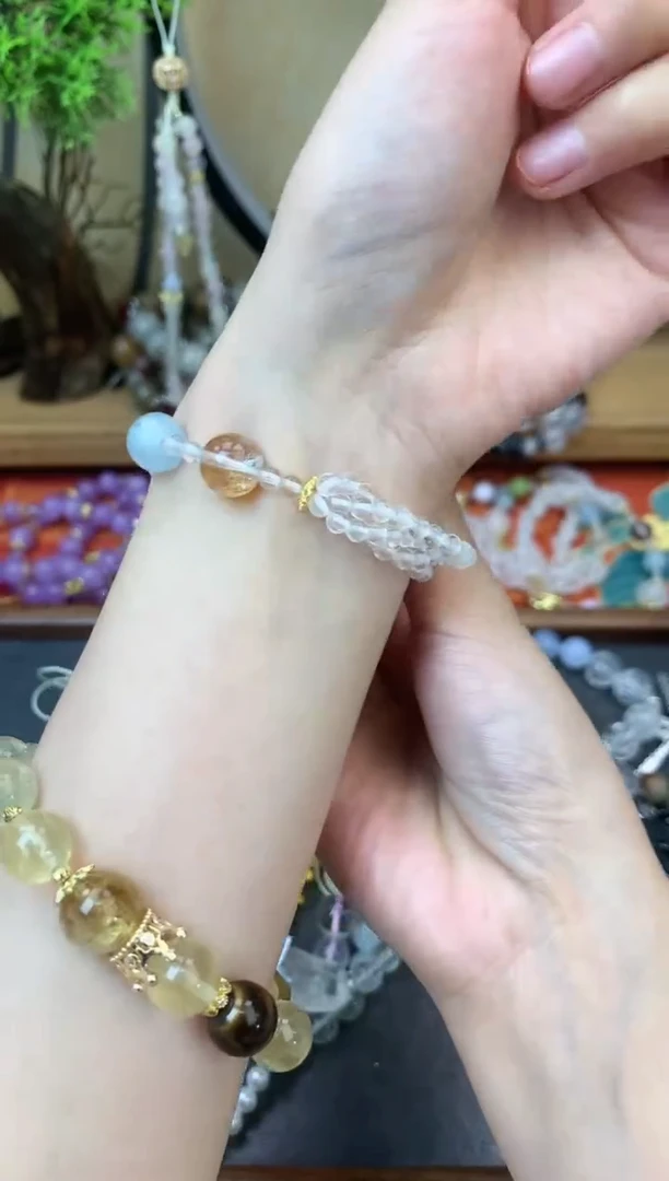 【闪购商品】水晶手链未镶嵌1430手串