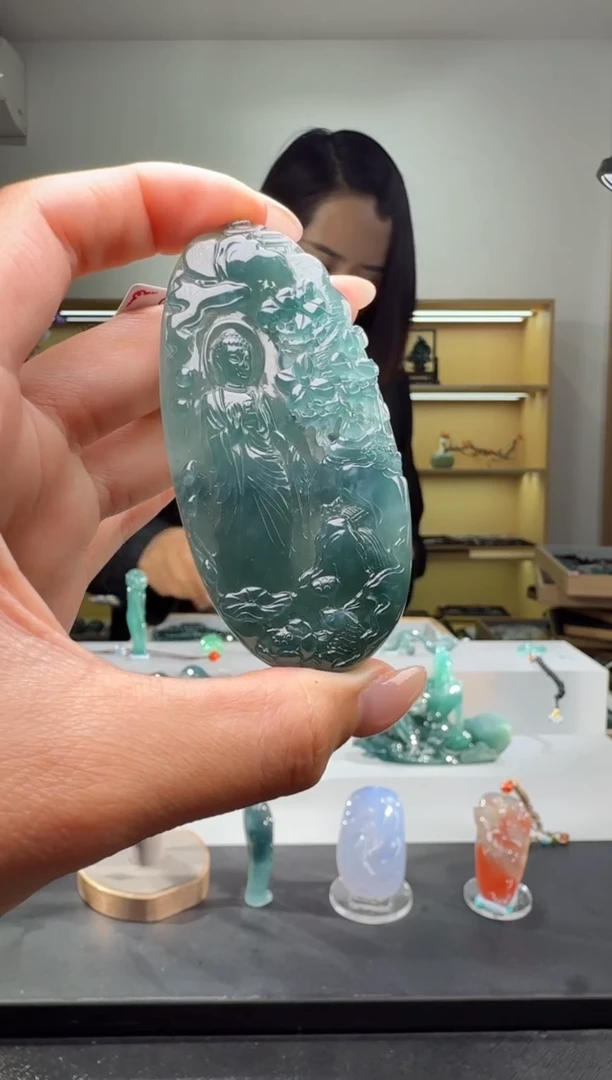 吊坠(不含链)未镶嵌翡翠阿弥