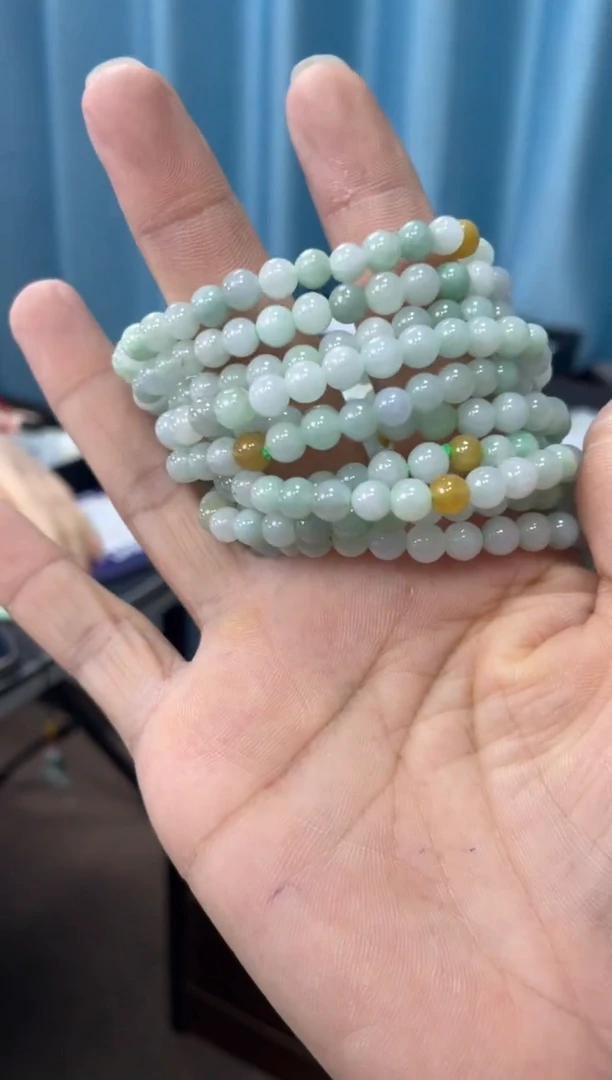 未镶嵌手串翡翠卡6Mm多宝 多样性发其一