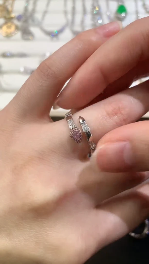 【闪购商品】钻石戒指18K金镶嵌Z330|3980