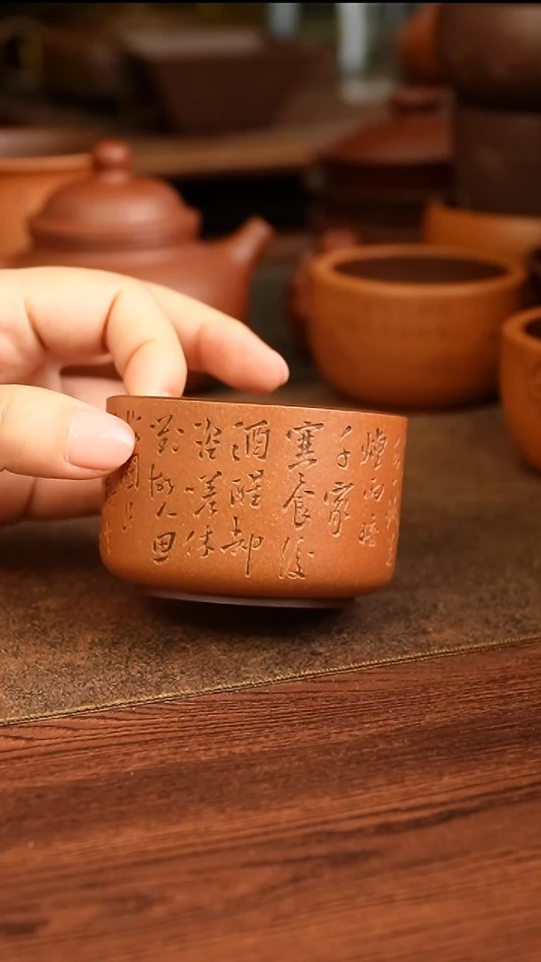 茶杯紫砂虾*11111111111111111