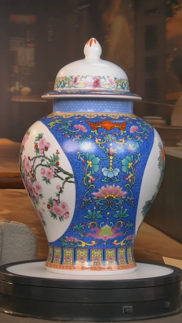 瓷片景德镇陶瓷 摆件d036