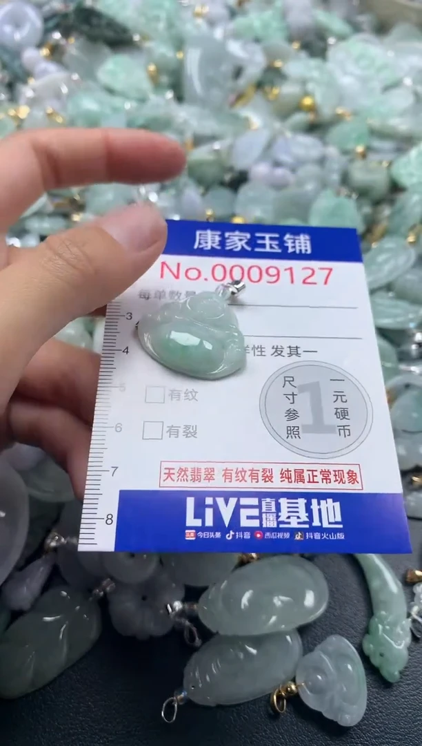 颈饰未镶嵌翡翠9127