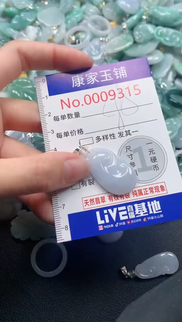 颈饰未镶嵌翡翠9315