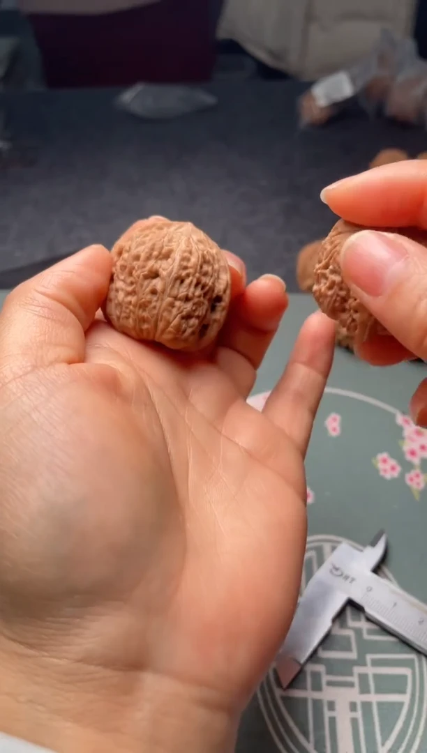 把件文玩核桃w248  平底锅    36尺