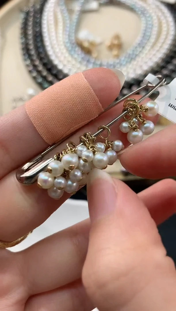 18K金镶嵌淡水珍珠吊坠（不含链）A74  |  多样性发其一 |  180